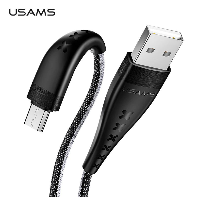 Кабель Micro-USB USAMS мобильный телефонный кабель для быстрой зарядки передачи и