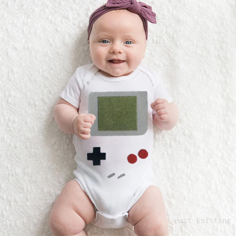 Детский хлопковый комбинезон DERMSPE повседневный с коротким рукавом для