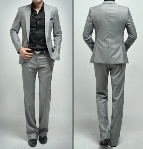 Новинка мужские костюмы для жениха белые/красные/темно синие/серые Свадебные