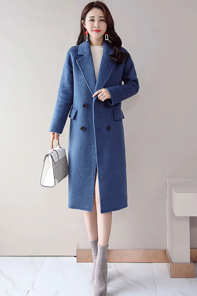 2018 Горячая Распродажа Женское шерстяное пальто высокое качество зимняя куртка