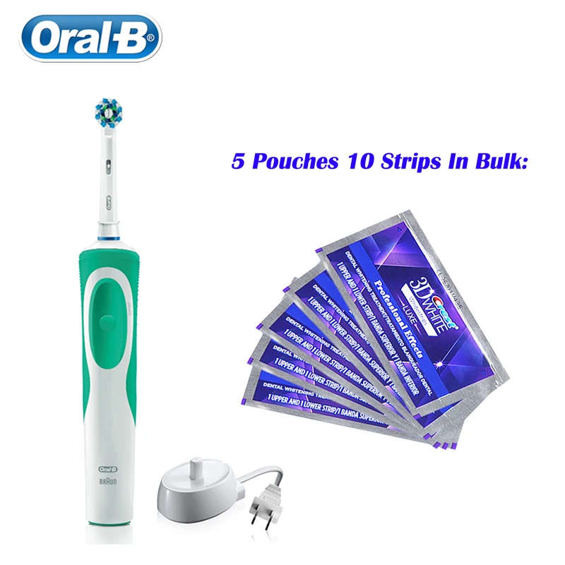Оригинальный Oral B электрические зубные щётки Крест Действие кисточки головы