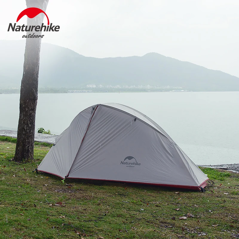 NatureHike двухслойная палатка 2 человека Сверхлегкая 20D силиконовая непромокаемая