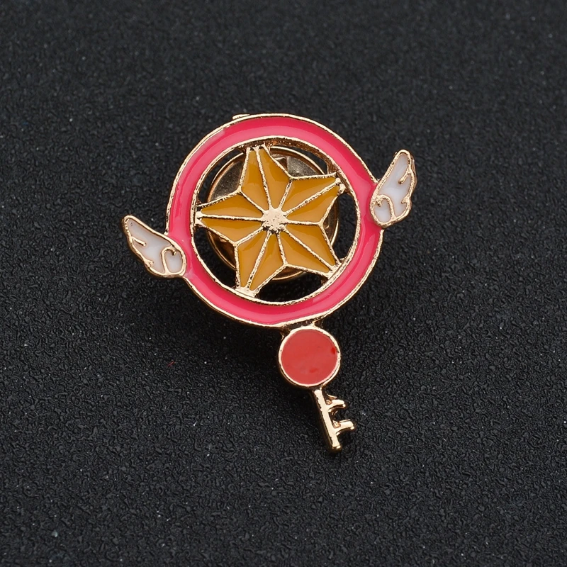 MissCyCy Сейлор Мун мультфильм серии женские брошки Звезда ключ птица кролик форма