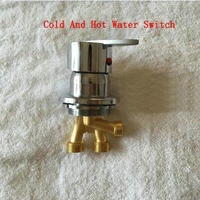 massage bathtub faucet accessories for cold and hot water switch 2 types brass conversion water separator of shower