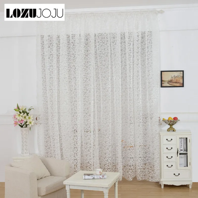 LOZUJOJU готовые цветочные шторы для гостиной элегантные панельные занавески