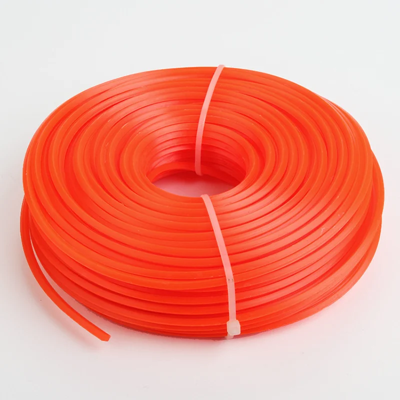3 мм провод для газонокосилки Strimmer кусторез Триммер нейлоновая стальная проволочная веревка шнур линия длинный рулон трава веревка