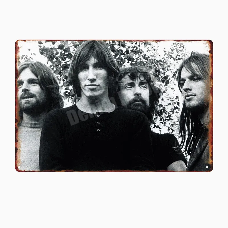 S Led Zeppelin табличка металлические пластины клуб бар кафе концерт Украшение Рок музыка Оловянная вывеска стены Искусство Плакат Винтаж Домашний Декор MN111 - Цвет: S