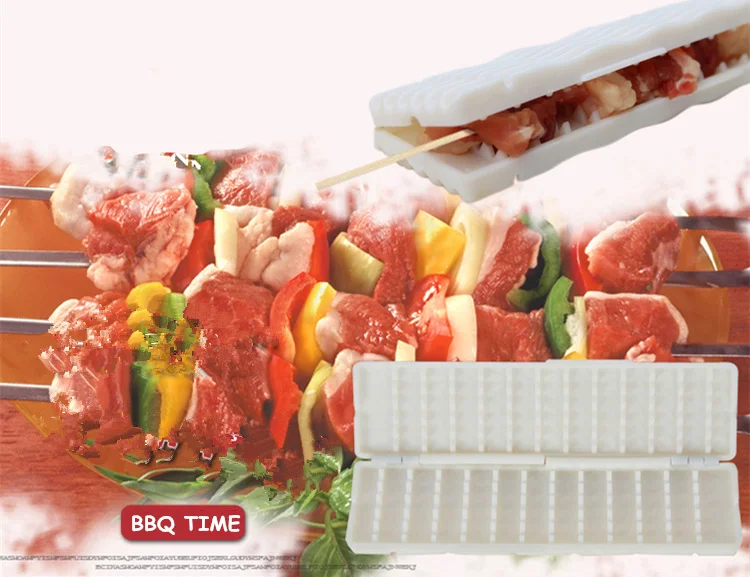 LMETJMA умный шашлык машина PP барбекю кебаб производитель мяса Brochettes шашлык машина мясная растительная нить инструменты PYKC0527-2