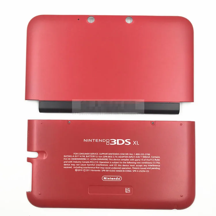 Новый защитный чехол сверху и снизу для 3DS LL XL американская версия | Электроника