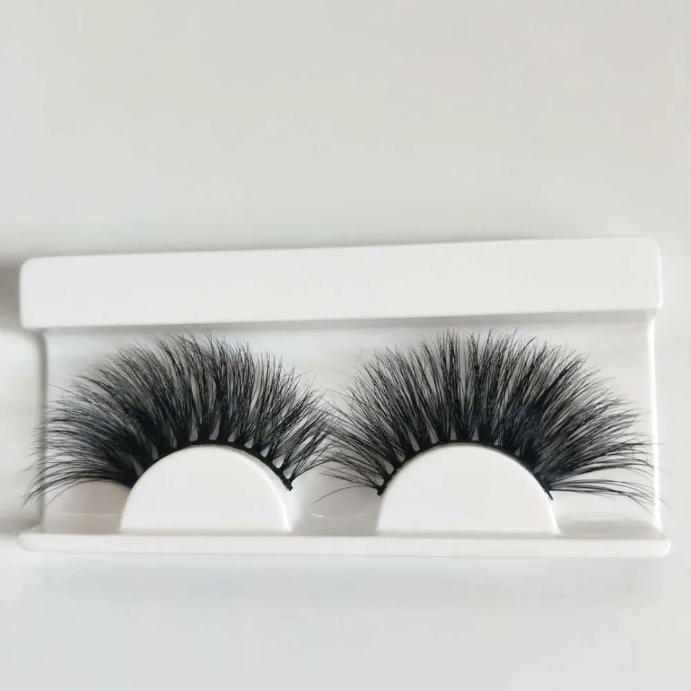 DEEP EYES 10 пар 10 boxesExtra длинные 25 мм норковые ресницы 3D норковые ресницы ручной работы