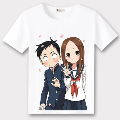 Новые футболки Karakai Jouzu no Takagi-san the Master of Teasing, футболка для косплея, топы с короткими рукавами, футболки для женщин и мужчин - Цвет: 13