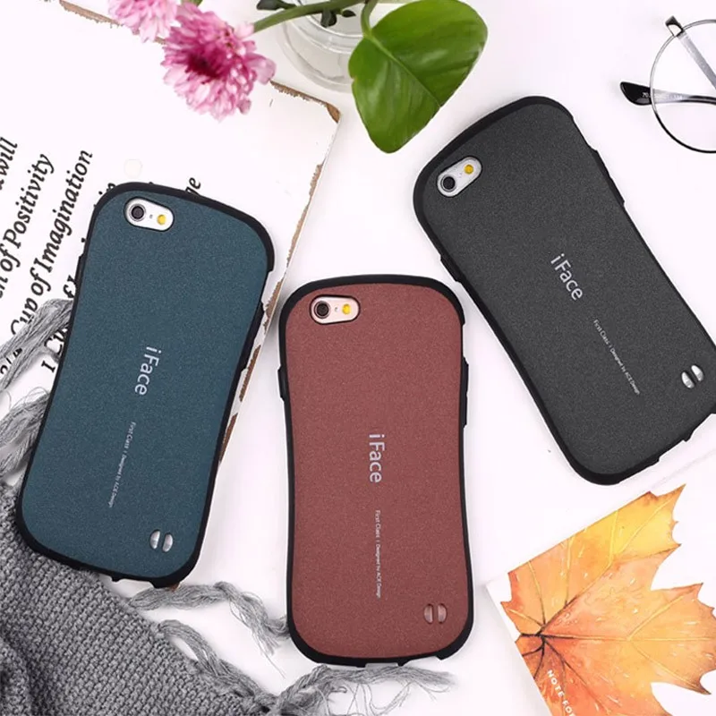 Чехол iFace ACE для iphone 6 7 6S 8 Plus 10 матовый ударопрочный чехол из поликарбоната ТПУ
