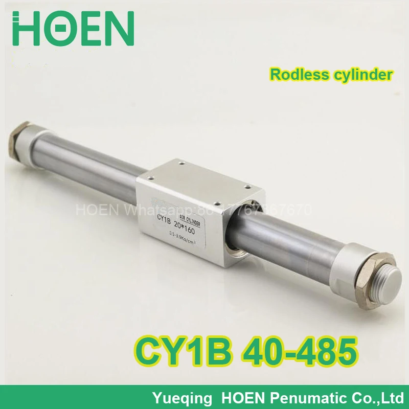 

CY1B40-485 SMC type Rodless cylinder 40mm bore 500mm stroke high pressure cylinder CY1B CY3B series