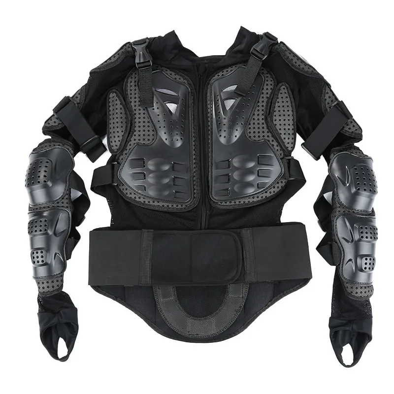 Броня мотоцикла куртка в байкерском стиле для всего тела футболка Armor плеча сзади