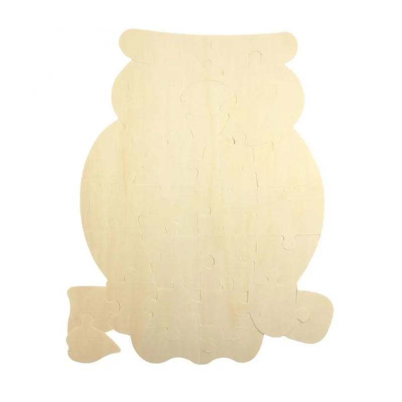 Английский алфавит Обучающие пазлы деревянная сова петух Бабочка для