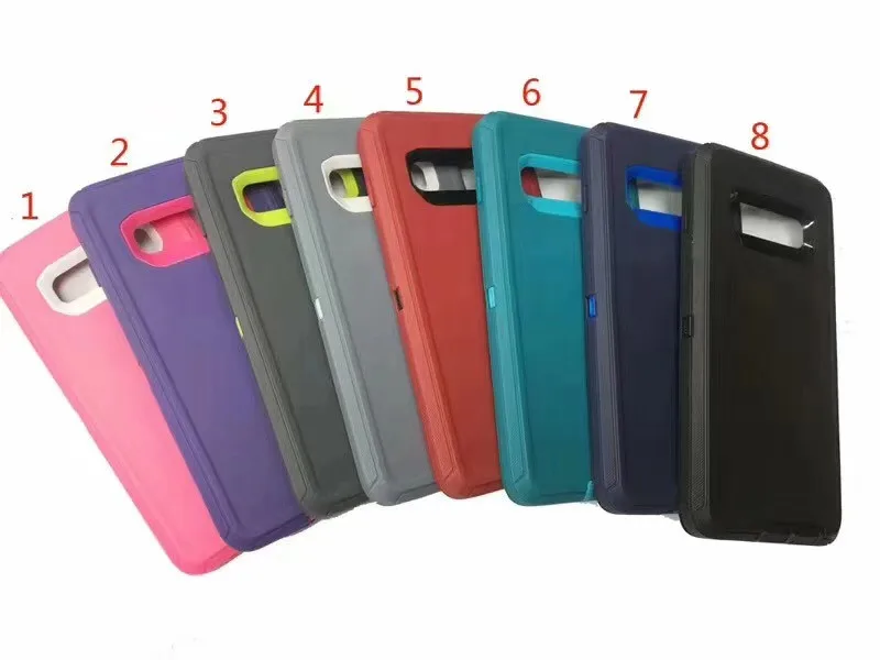 Для samsung s6 s7 s8 s9 s10 Plu note5 note8 note9 вращающийся Задний зажим для защиты экрана с зажимом для ремня на 360 градусов ударопрочный корпус