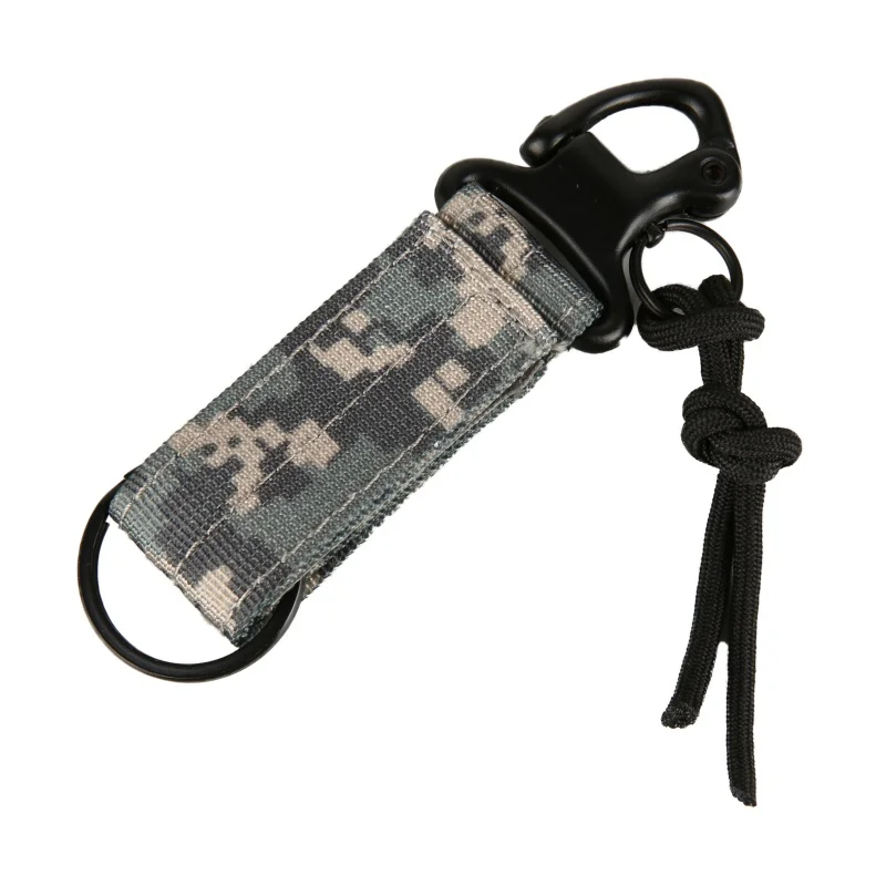 Carabiner High Strength Nylon Tactical Backpack Key Hook Webbing Buckle for Climbing Hanging System Molle Waist Belt Buckle 