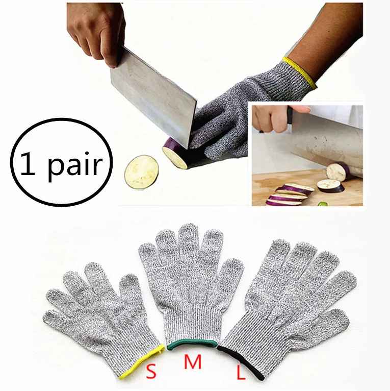 Перчатки с защитой от порезов для домашней кухни безопасные рабочие перчатки