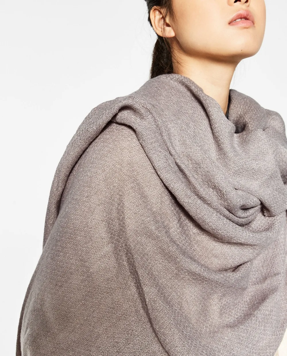 Пончо и Накидки Элитный бренд Модные женские туфли Prorsum Кашемир платок 2017 Зима