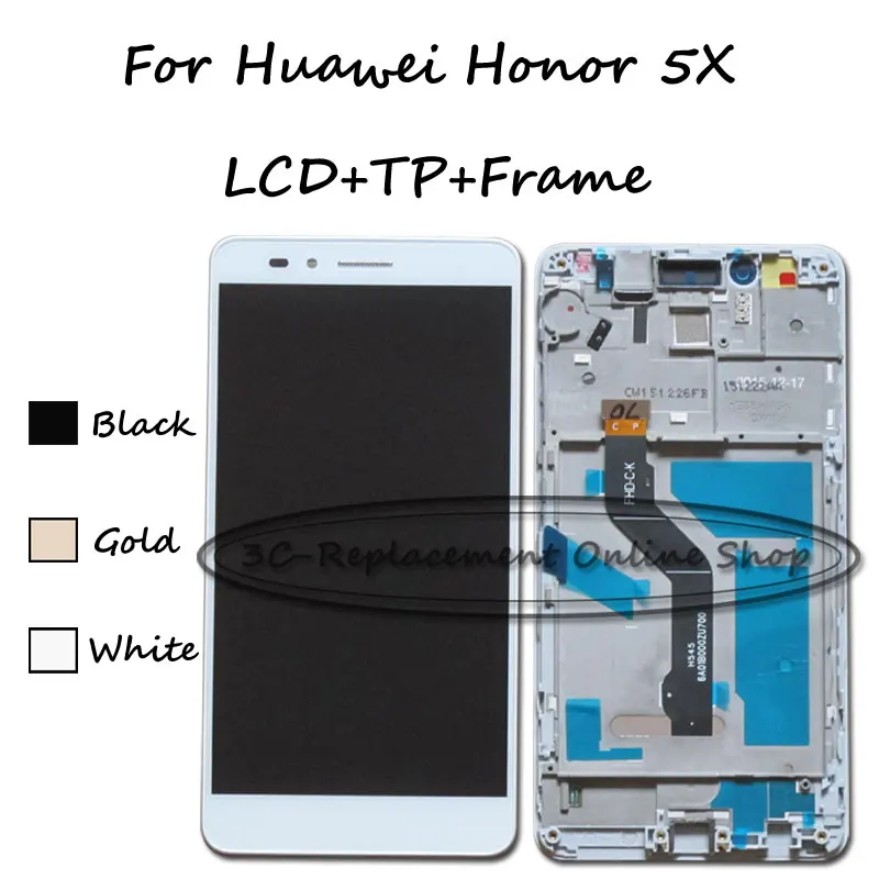 Для Huawei Honor 5X KIW-L22 KIW-L21 KIW-L24 KIW-TL00 KIW-TL00H KIW-CL00 KIW-UL00 LCD дисплей + цифровой