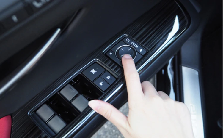 Для Lexus UX200 UX250h UX260h, аксессуары для салона автомобиля, двери, подлокотника, окна, кнопка включения, накладка, наклейка
