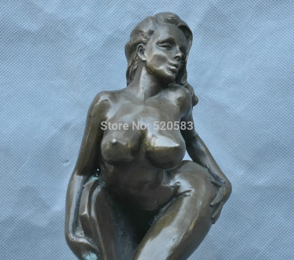 14 &quotБронзовая женская красота обнаженная сексуальная скульптура | Дом и сад