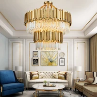 led crystal modern ceiling chandelier lighting for living room dining room luxury chandeliers pendant hanging light contemporar