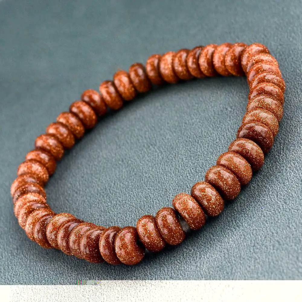 Новинка модные крупные браслеты LongWay с натуральным камнем и синими бусинами