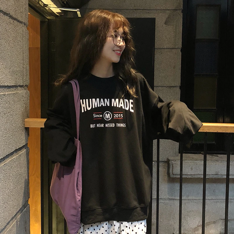 Осень 2018 г. Harajuku модные черные женские футболки японский Готический повседневное