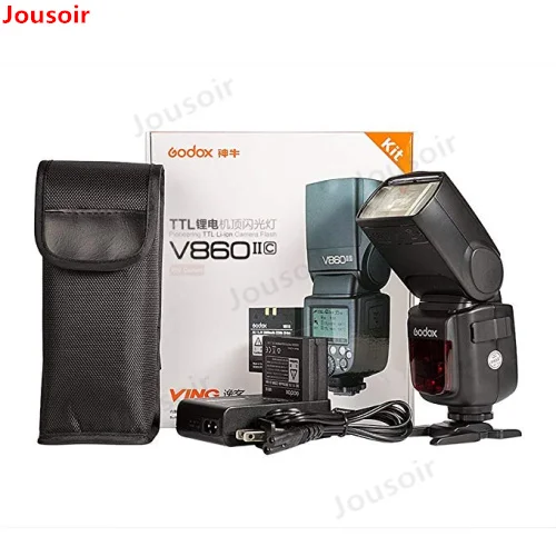 Godox Ving V860II V860II-C 2 4G GN60 E-TTL HSS 1/8000s литий-ионная батарея для камеры Speedlite Flash C DSLR +