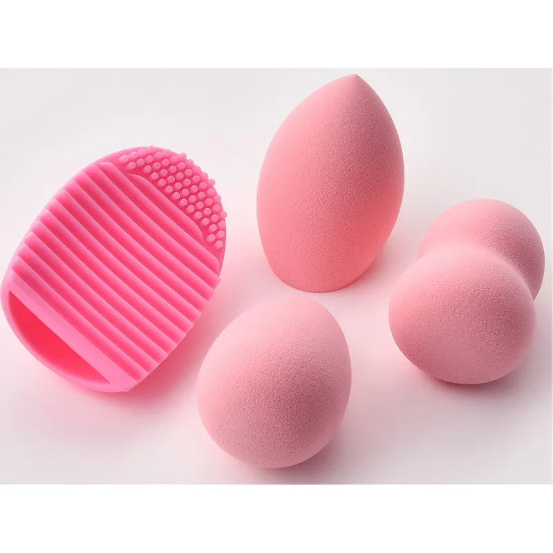 4 шт. Мягкая форма капли воды Макияж косметическое затяжное основание спонж для