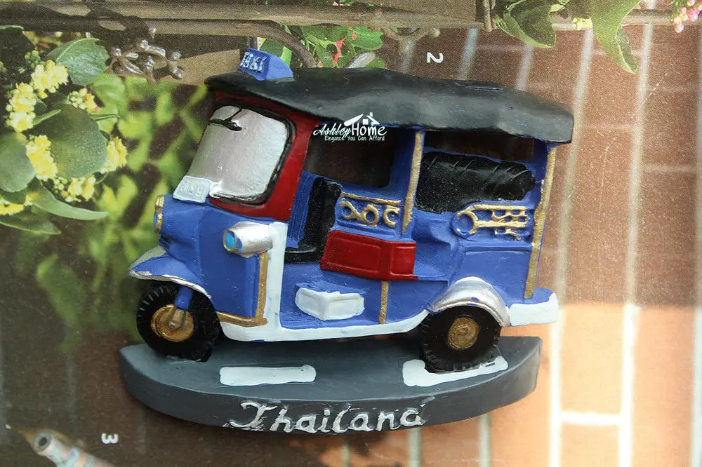Thailand Tuk туристический сувенир для путешествий 3D декоративный магнит