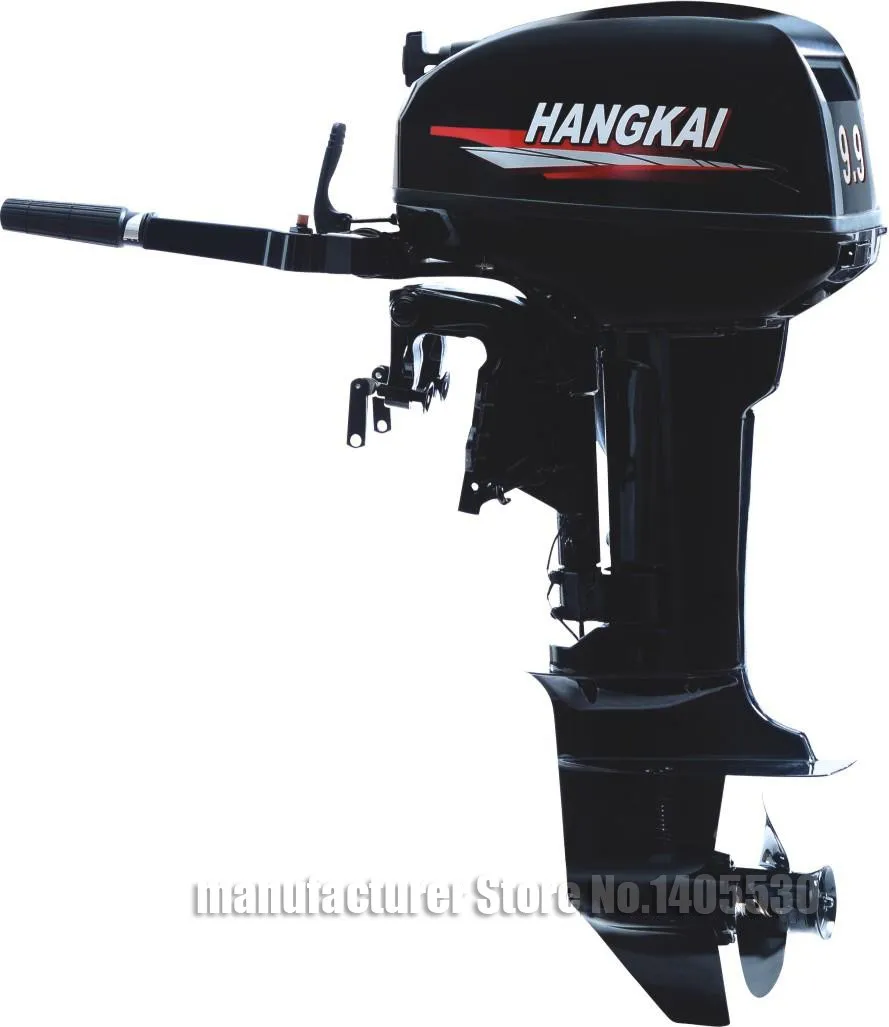 Китайский дешевый Hangkai портативный 9.9hp 2 цилиндра 2 тактный подвесной мотор онлайн для продажи со скидкой(9,9 2Т