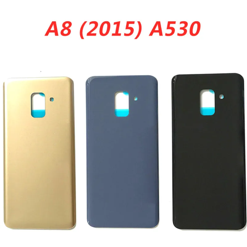 Задняя крышка для Samsung Galaxy A8 2018 A530 задняя аккумулятор чехол A530F 3D стеклянная