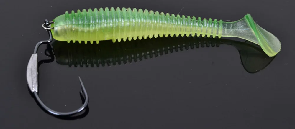 100 шт. рыболовная приманка Мягкая взрывобезопасный крючок фиксированные