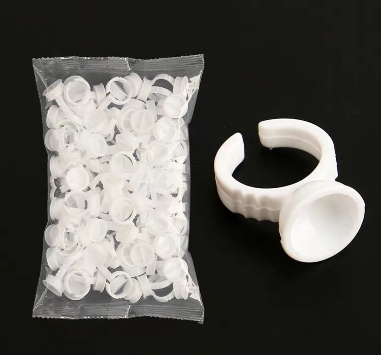 100 шт. одноразовые кольца для наращивания ресниц | Красота и здоровье