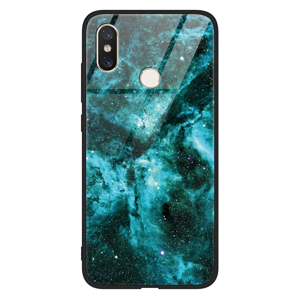 xklv Чехол из закаленного стекла для Xiaomi mi 9 8 9T Pro A1 A2 Lite Explorer SE mi x 2 2S 5 5S 6 Space чехол s Coque для mi Pocophone F1 - Цвет: xklv