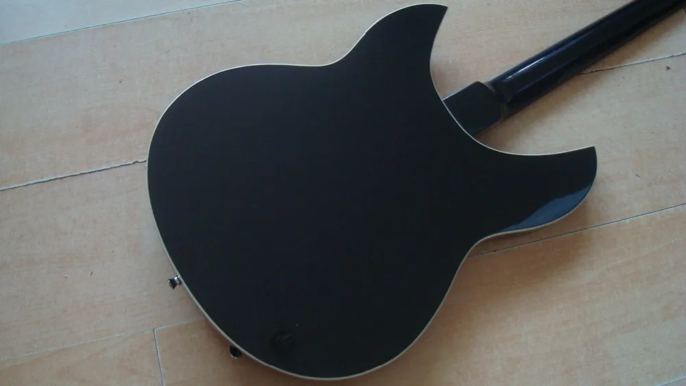 Черный 6 Струны для гитары Ricken Backer гитары bigsby тремоло высокое качество Сделано в США mohogany средства ухода за кожей палисандр одна деталь шеи 3 пикапы