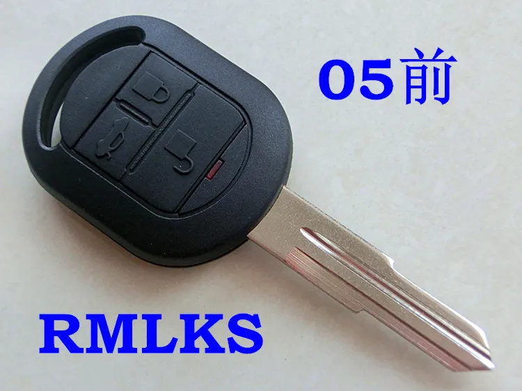 RMLKS дистанционный ключ оболочки подходит для Buick 2003-2007 Excelle HRV ключа автомобиля заготовки чехол нерезанное лезвие