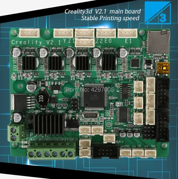 Новейший Creality 3d принтер обновление V2.1 материнская плата CR-20 3d Принтер Комплект Поддержка Обновление после отключения питания 220*220*250 мм