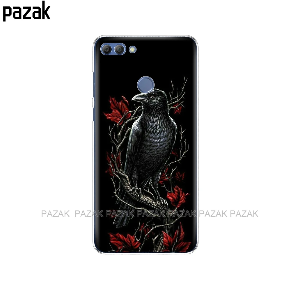 52257 Чехол для huawei P Smart чехол Enjoy 7S Мягкий ТПУ силиконовый чехол-накладка для huawei P Smart Coqa чехол с принтом - Цвет: 52257