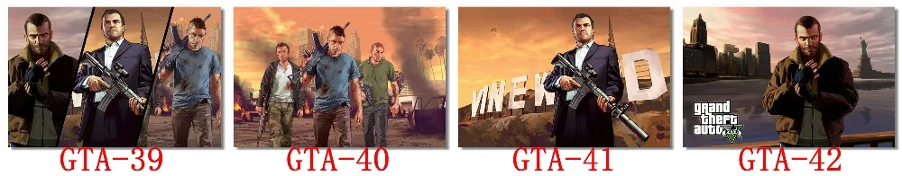 GTA San Andreas плакат GTA San Andreas обои на заказ игровая карта Настенная Наклейка Grand Theft Auto V наклейка s домашний Декор# PN#2421