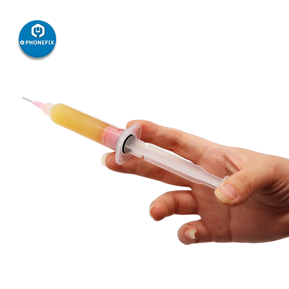 

10CC OEM RMA-223 BGA Soldering Paste Flux with Syringe and Needle for Phone PCB Solder Flux No-clean Flux Welding Tools