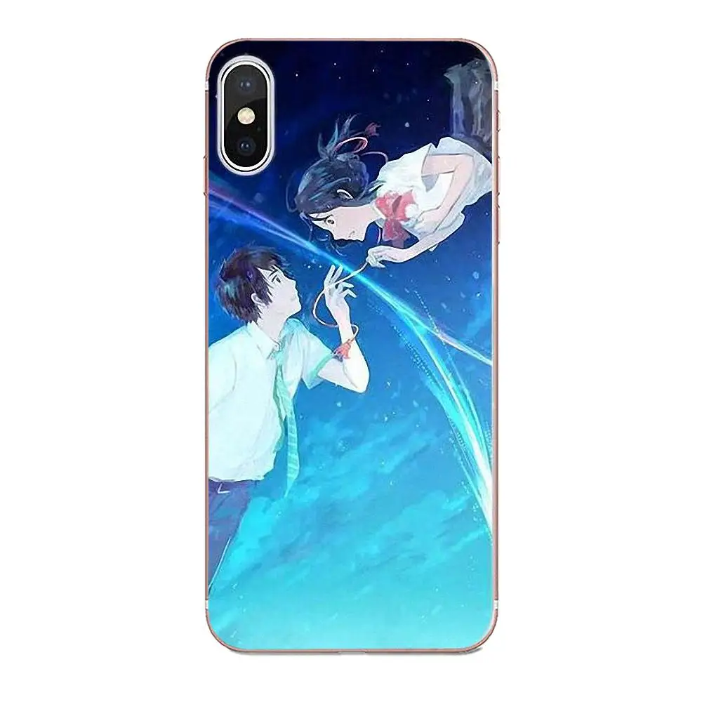 Аниме ваше имя мягкий чехол с рисунком для Galaxy A3 A5 A7 On5 On7 2015 2016 2017 Grand Alpha G850 Core2 Prime S2