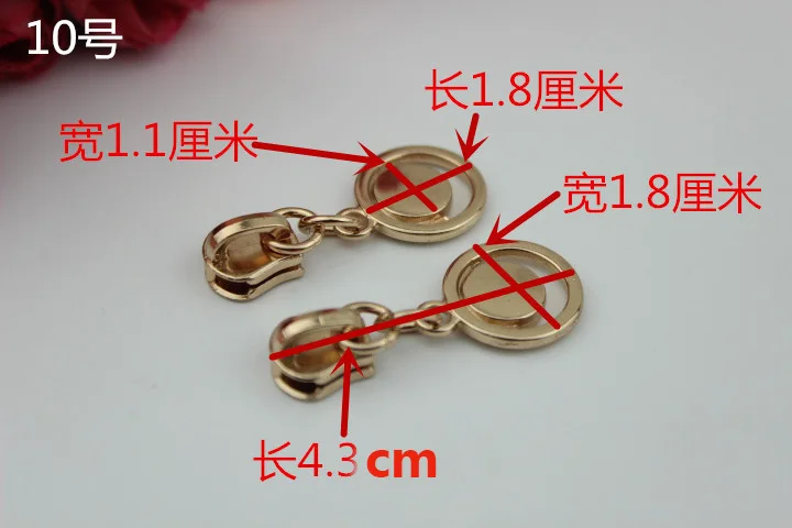 10 шт. Meetee 5# металлические ползунки для молнии головы съемник DIY молния Ремонтный комплект для шитья одежды сумки чемодан Одежды Портной аксессуары