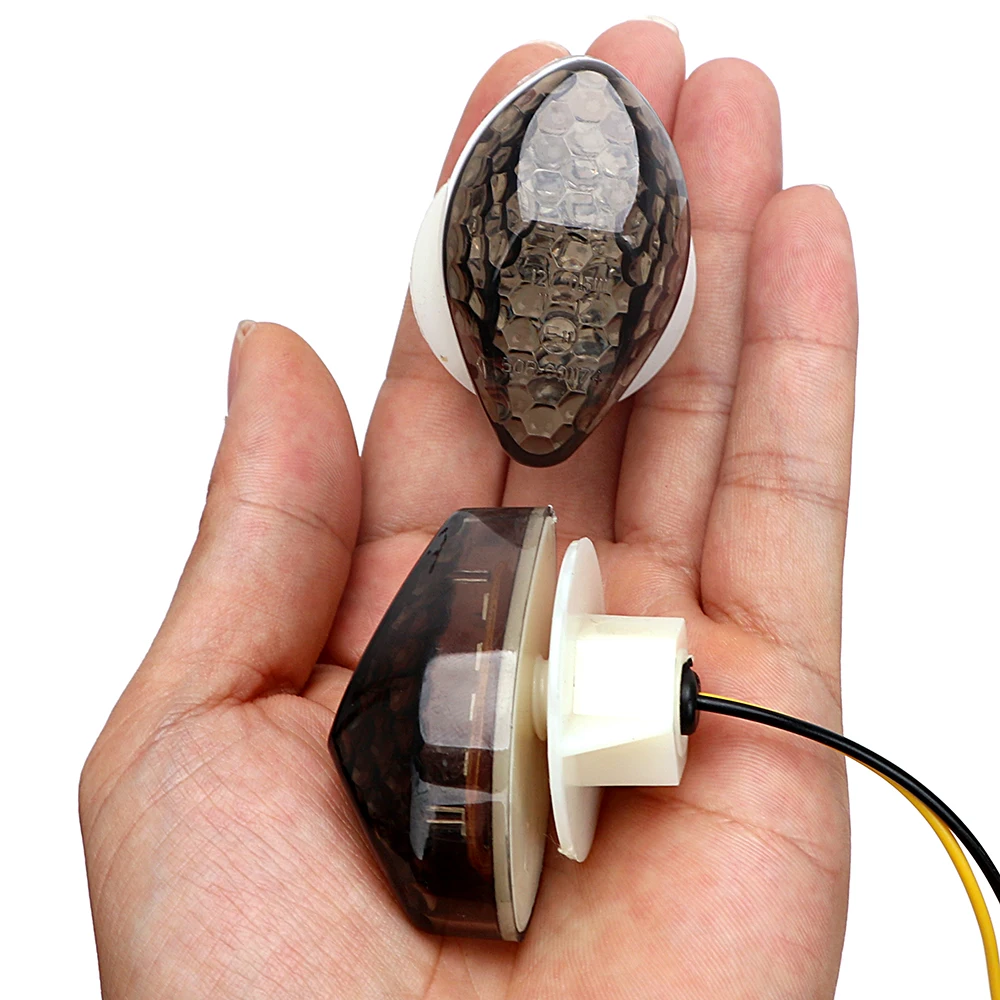 Универсальный поворотный фонарь LEEPEE для Honda Желтый Световой индикатор указатели