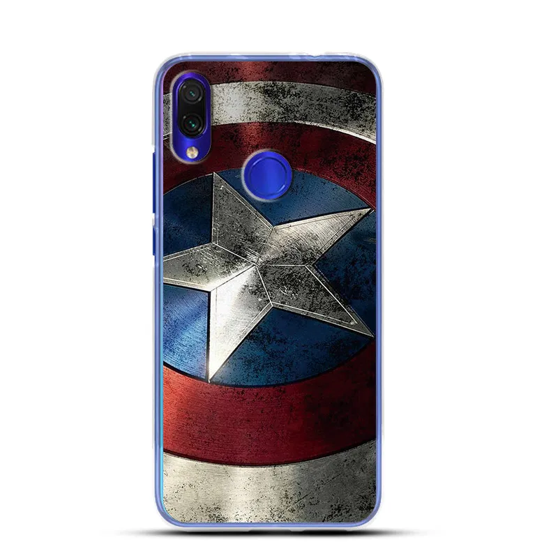 For Coque Xiaomi Redmi Note 7 6.3&quot Case Luxury Silicone Anti-knock Soft TPU Full Protective Cover Fundas |