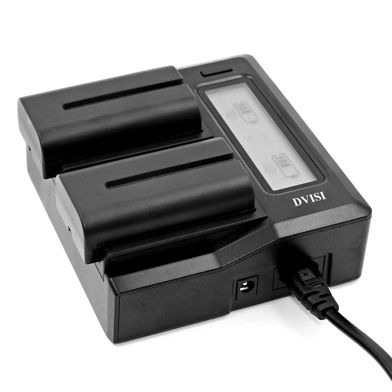 Ультра быстрое 3X двойное зарядное устройство с 3 шт 7200mAh NP F970 F960 батарея для Sony F975