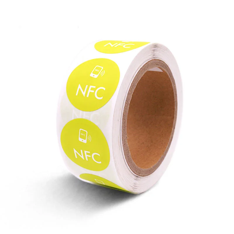 NFC 2 Мини Водонепроницаемый 6 шт Лот NDEF Ntag213 13,56 МГц HF RFID смарт-карта NFC метки перезаписываемая NFC наклейка со смарт-чипом этикетка работа с NFC телефоном - Цвет: NFC 2