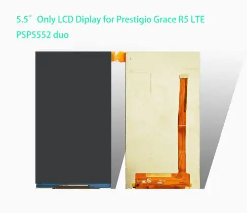 5," сенсорный экран для Prestigio Grace R5 LTE PSP5552duo psp5552 ЖК-дисплей и дигитайзер сенсорная панель для Grace R5 - Цвет: Only lcd